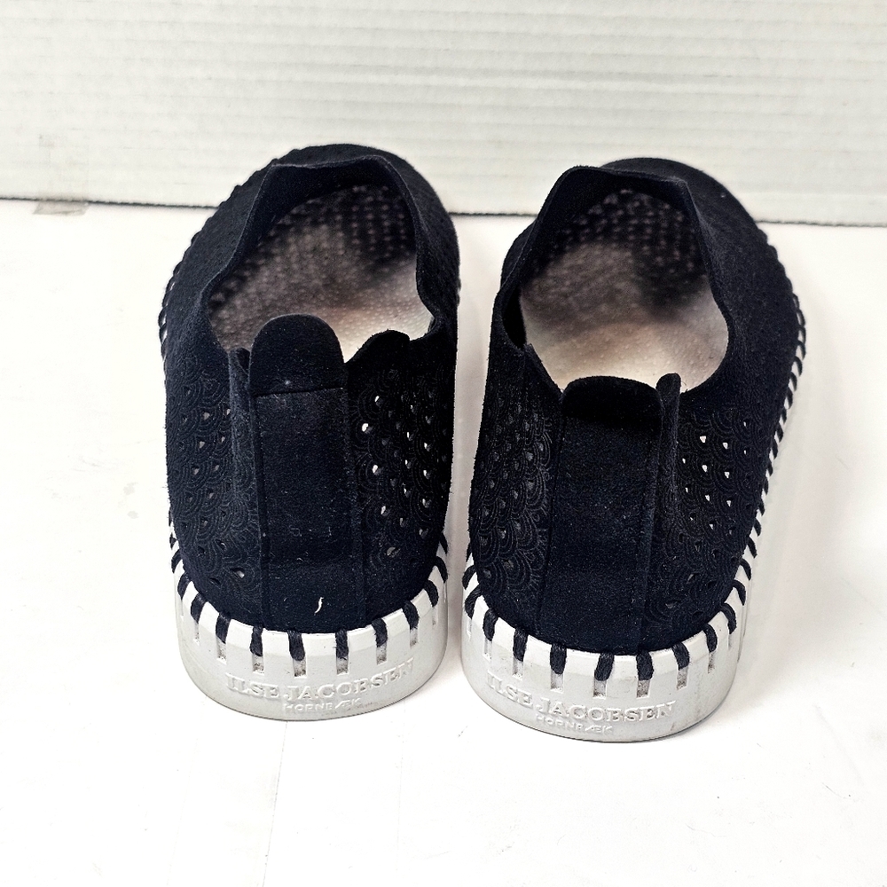 Ilse Jacobsen Black Slip-On Flats Shoes Womens Sz 39 (8.5 USA) - Picture 6 of 9